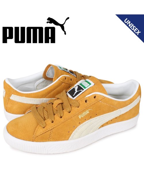 プーマ Puma スウェード ヴィンテージ スニーカー メンズ レディース スエード Suede Vtg マスタード 01 プーマ Puma D Fashion