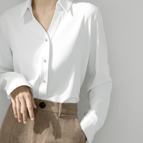 セール シャツブラウス 長袖 レディース ミニミニストア Miniministore D Fashion