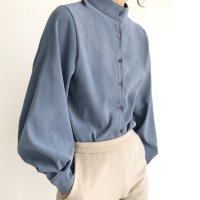 miniministore/シャツブラウス バルーンスリーブシャツ白/503922429