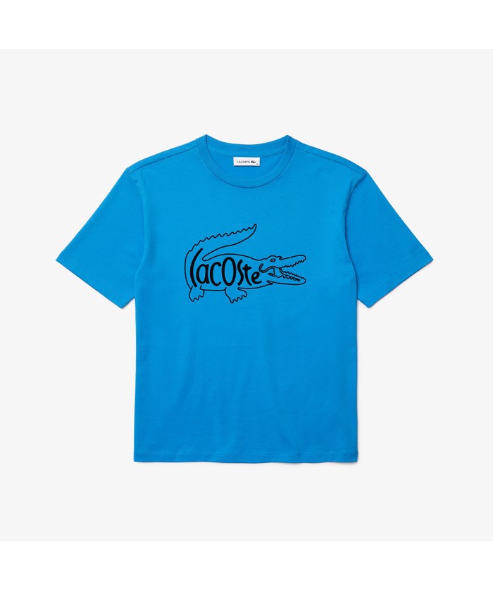 セール】ラコステ LACOSTE クロコロゴプリントTシャツ(503859020