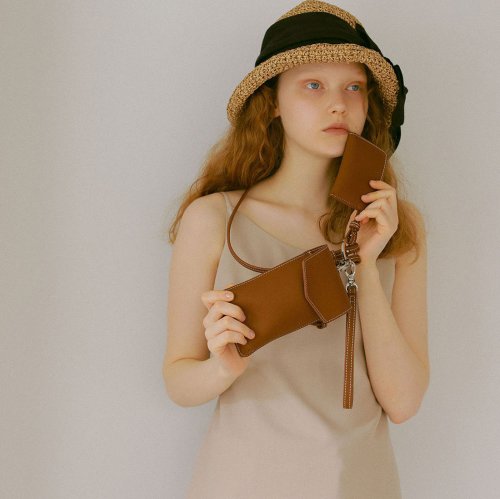 フェイクレザー ショルダー リング マルチケース トプカピ エフォル Topkapi Efole D Fashion フェイクレザー ショルダー リング マルチケース トプカピ エフォル Topkapi Efole D Fashion