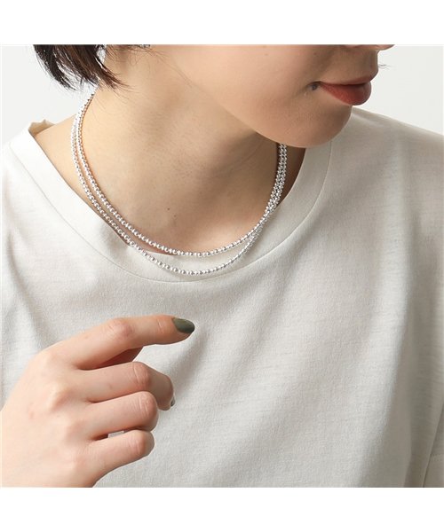 セール Boule Necklace ボール ネックレス アクセサリー ナバホパール 76cm 30inches 3mm シルバー レディース ハルポ Harpo D Fashion