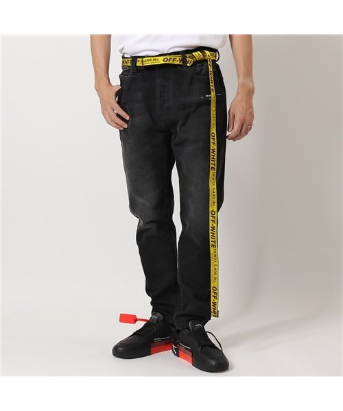 セール Omrb021efab Carry Ov Mini Industrial Belt 幅2 5 ベルト ロングタイプ メンズ オフホワイト Off White D Fashion