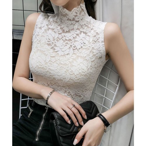 セール35 Off タンクトップ 総レース レディース インナー 花柄 セクシー トップス ハイネック エレガント 重ね着 スカラップ 大人可愛い ミニミニストア Miniministore D Fashion セール35 Off タンクトップ 総レース レディース インナー 花柄 セクシー トップス ハイネック エレガント 重ね着 スカラップ 大人可愛い ミニミニストア Miniministore D Fashion