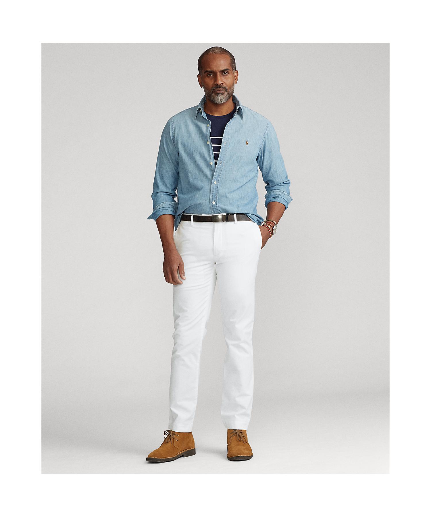 ストレッチ スリム フィット チノ パンツ(503926018) | POLO ストレッチ スリム フィット チノ パンツ(503926018) | POLO