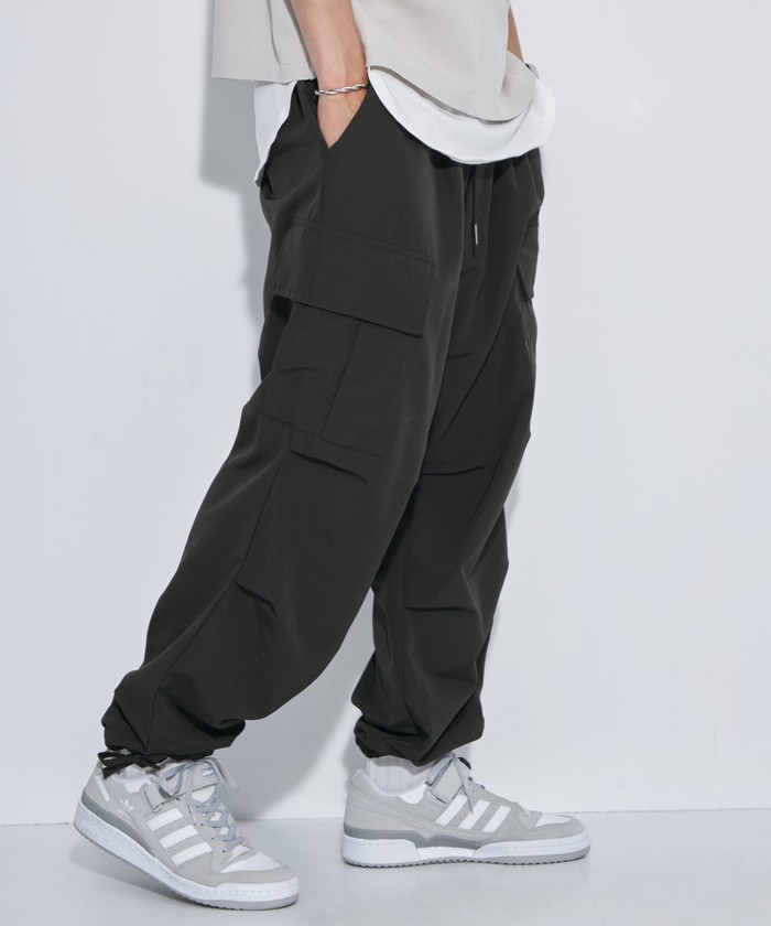 WEB限定】<GLR or>ワイド イージー カーゴパンツ(503927692