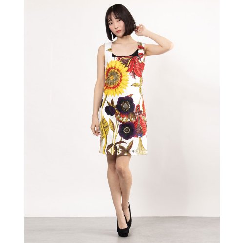 セール 50 Off ワンピースノースリーブ Glen デシグアル Desigual D Fashion セール 50 Off ワンピースノースリーブ Glen デシグアル Desigual D Fashion