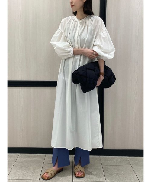 セール 袖ボリュームロングシャツワンピース ミラオーウェン Mila Owen D Fashion セール 袖ボリュームロングシャツワンピース ミラオーウェン Mila Owen D Fashion