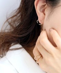 Lilas/マザーアースモチーフピアス K10（両耳）/503934701