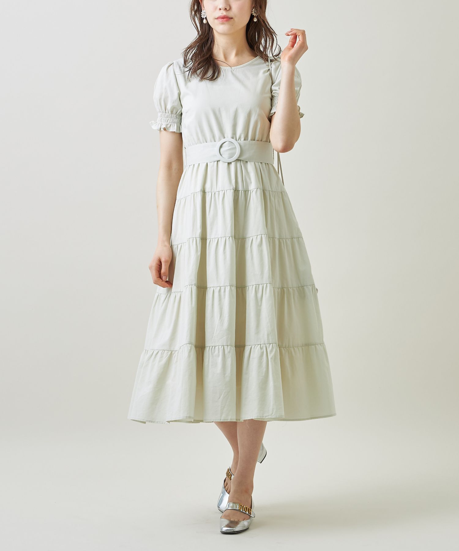 510happy ページ セール】トッコクローゼット tocco closet くるみバックルベルト