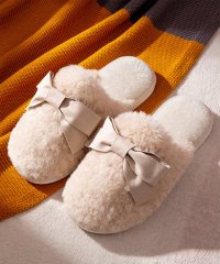 aimoha/アイモハ aimoha モコモコリボンあったかスリッパ/503934336