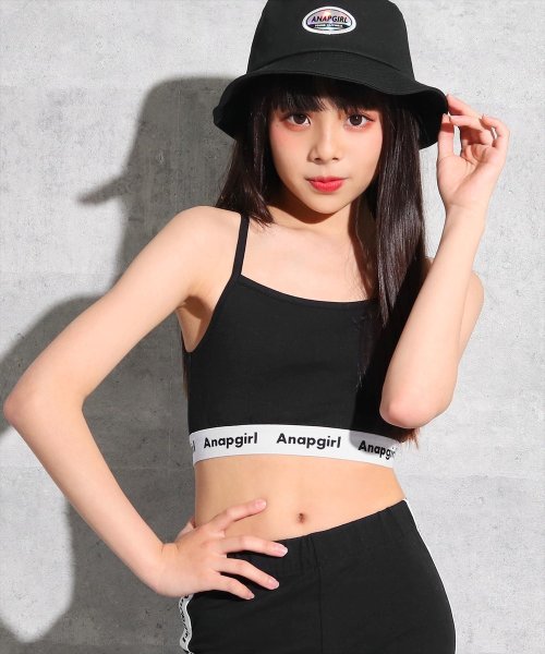 パッド入りロゴブラトップ アナップガール Anap Girl D Fashion