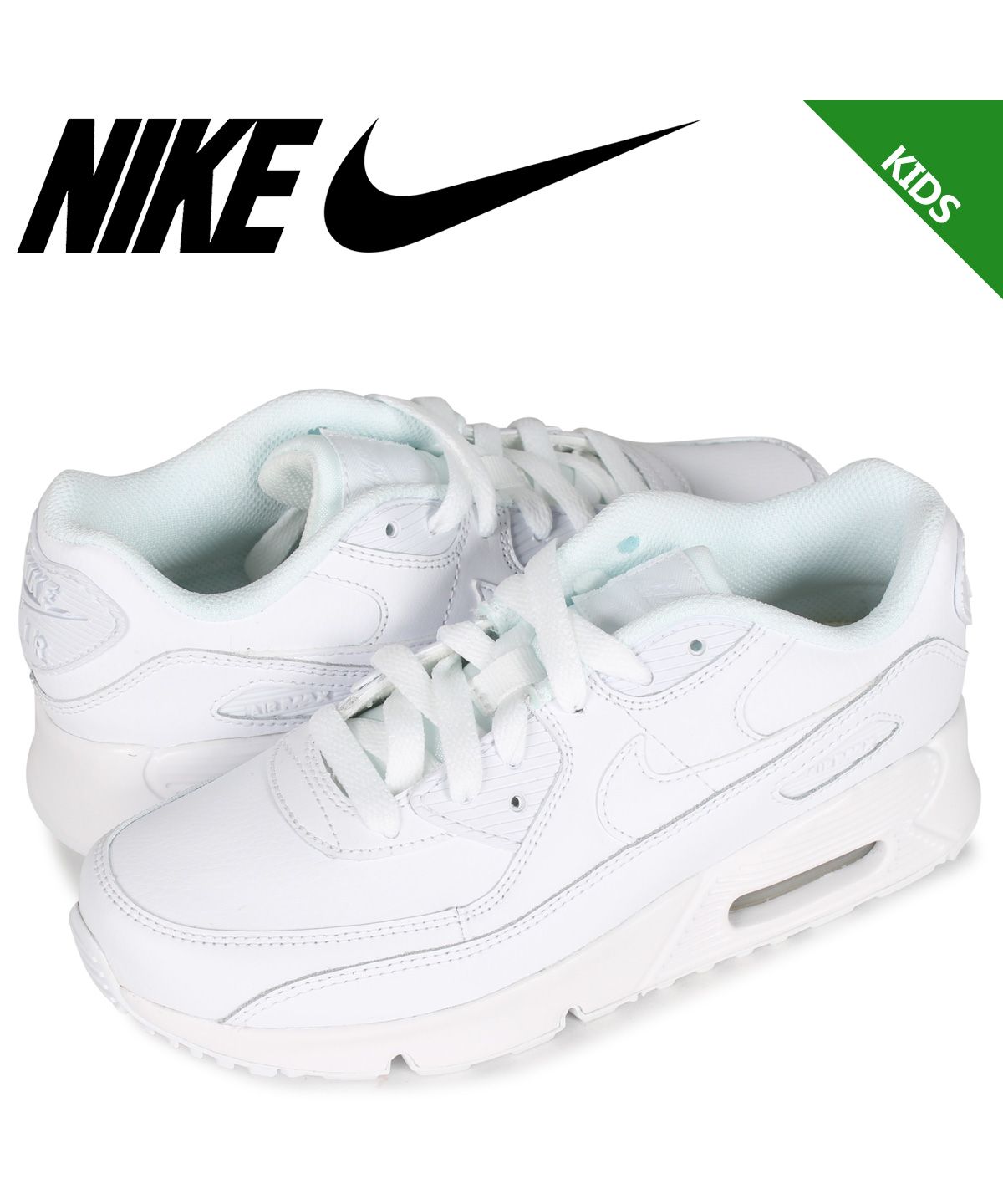 Nike Air Max 90 Ltr ナイキ エアマックス90 スニーカー キッズ ホワイト 白 Cd6867 100 ナイキ Nike D Fashion