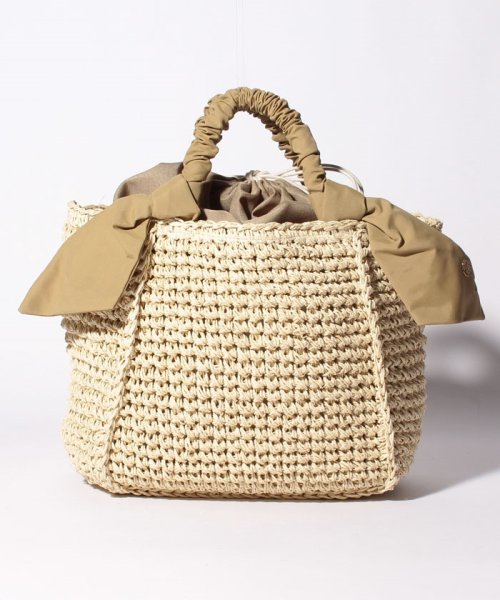 カシュカシュ Cachecache ギャザーハンドル下がりリボンスクエアトートバッグ カシュカシュ Cache Cache D Fashion カシュカシュ Cachecache ギャザーハンドル下がりリボンスクエアトートバッグ カシュカシュ Cache Cache D Fashion