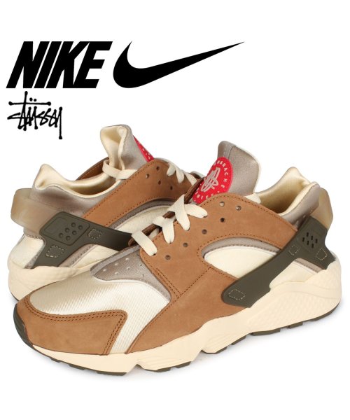 Nike Air Huarache Le ナイキ ステューシー Stussy エア ハラチ スニーカー メンズ コラボ ベージュ Dd1381 0 ナイキ Nike D Fashion