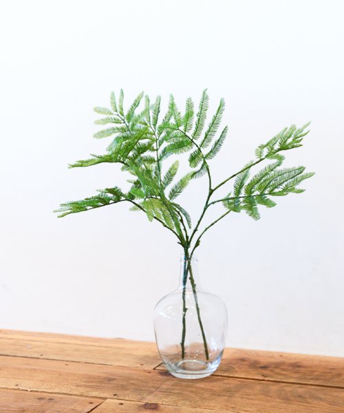 ウッドチェスト フェイクインテリアグリーン 観葉植物 瓶付き アーティフィシャルフラワー 高級造花 お手入れ簡単 プアラニ Pualani D Fashion