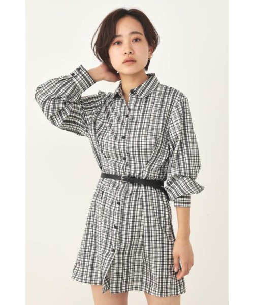 セール37 Off チェックシャツワンピース シェルターセレクト Shel Tter Select D Fashion