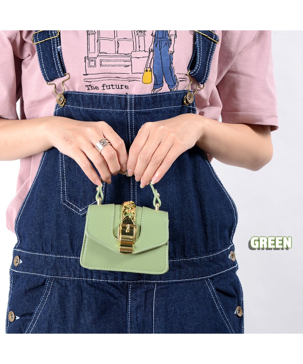 ワンフォークロージング 1111clothing ◇マイクロミニバッグ