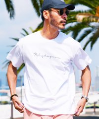 JIGGYS SHOP/オーガビッツマルチロゴパターンTシャツ / オーガニック コットン サステナブル ティーシャツ 半袖 ロゴT vネック uネック/503940115