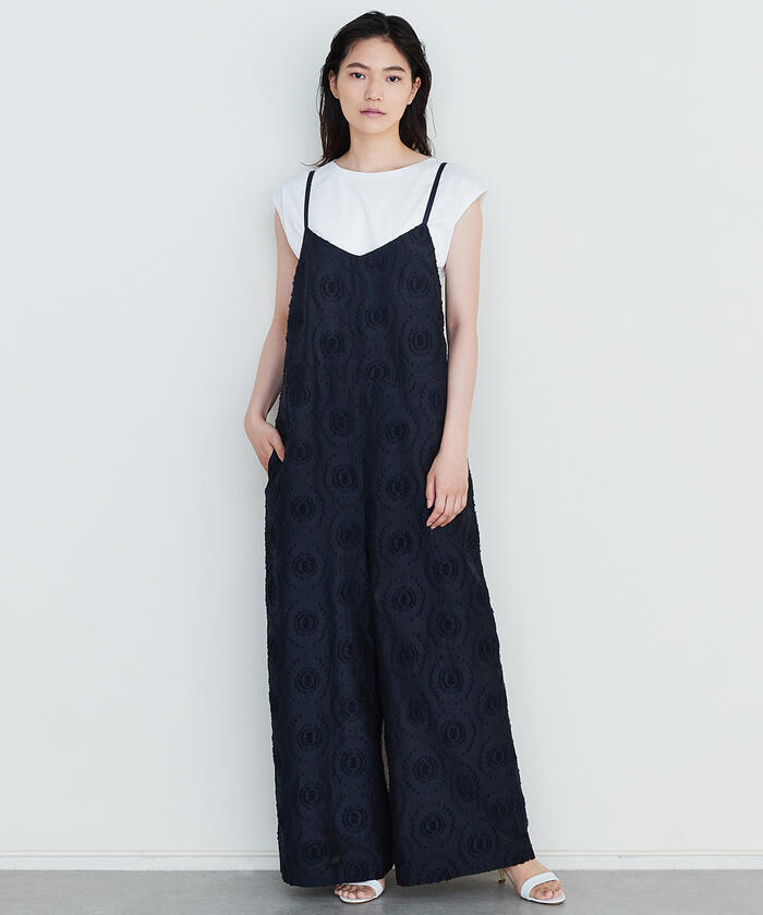 トゥモローランド　コレクション サンフラワージャカード サロペット　新品未使用 セール 40%OFF】サンフラワージャカード サロペット(503941729