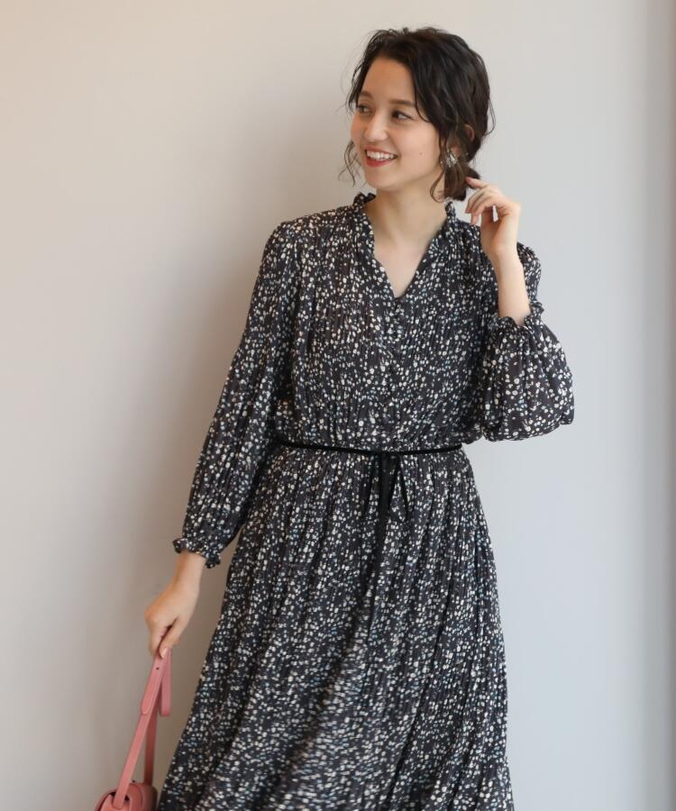 【anatelier】アナトリエ　トラッカーツイルワンピース　ネイビー　新品 セール】マジョリカロングワンピース(503942092) | アナトリエ