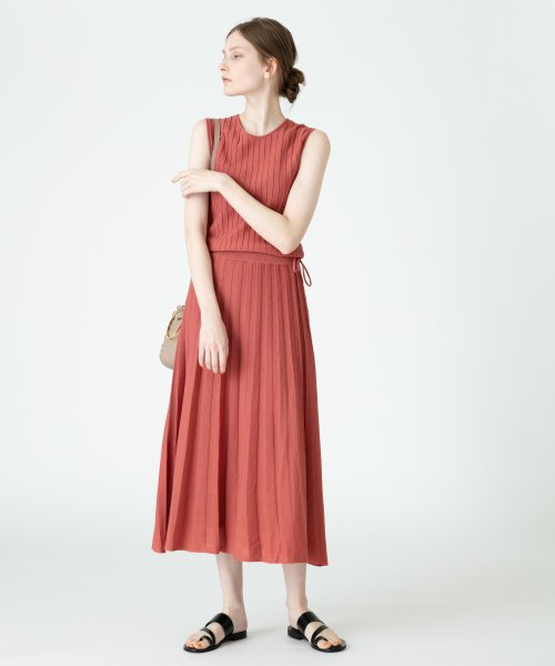セール 30 Off Loulou Willoughby プリーツストライプニットワンピース アルアバイル Allureville D Fashion
