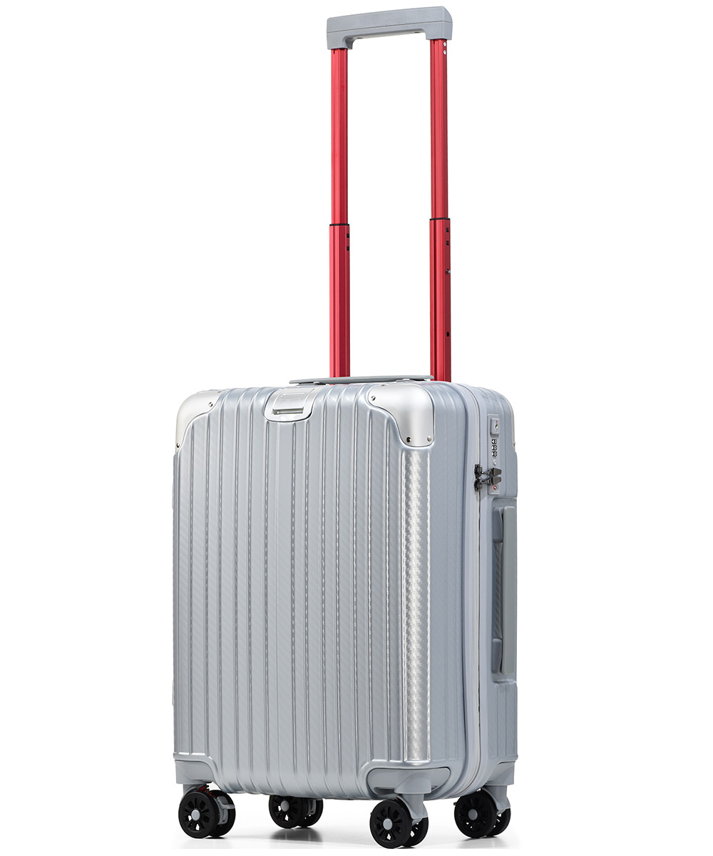 PROEVO スーツケース 小型 Sサイズ 超静音 ストッパー付き ショック 