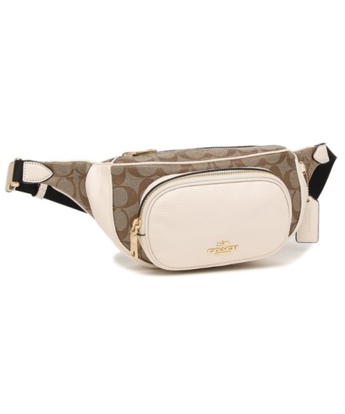コーチ アウトレット ウエストバッグ ボディバッグ シグネチャー ベージュ ホワイト レディース Coach 6548 Imdj8 コーチ Coach D Fashion コーチ アウトレット ウエストバッグ ボディバッグ シグネチャー ベージュ ホワイト レディース Coach 6548 Imdj8 コーチ Coach D Fashion