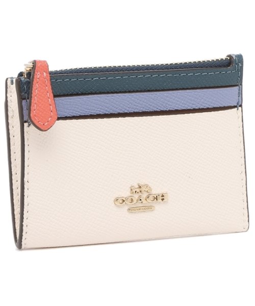 コーチ アウトレット定期入れ パスケース コインケース フラグメントケース チョーク ブルー マルチ レディース Coach 6851 Imseb コーチ Coach D Fashion コーチ アウトレット定期入れ パスケース コインケース フラグメントケース チョーク ブルー マルチ レディース Coach 6851 Imseb コーチ Coach D Fashion