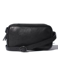 PATRICK STEPHAN/Leather shoulder bag 'double zip'/503931534