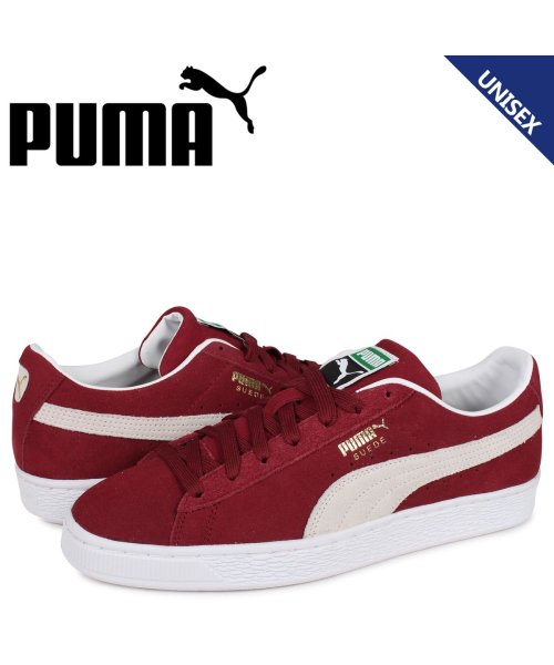 プーマ Puma スウェード クラシック スニーカー メンズ レディース スエード Suede Classic 21 ワイン レッド 06 プーマ Puma D Fashion プーマ Puma スウェード クラシック スニーカー メンズ レディース スエード Suede Classic 21 ワイン レッド 06 プーマ Puma D Fashion