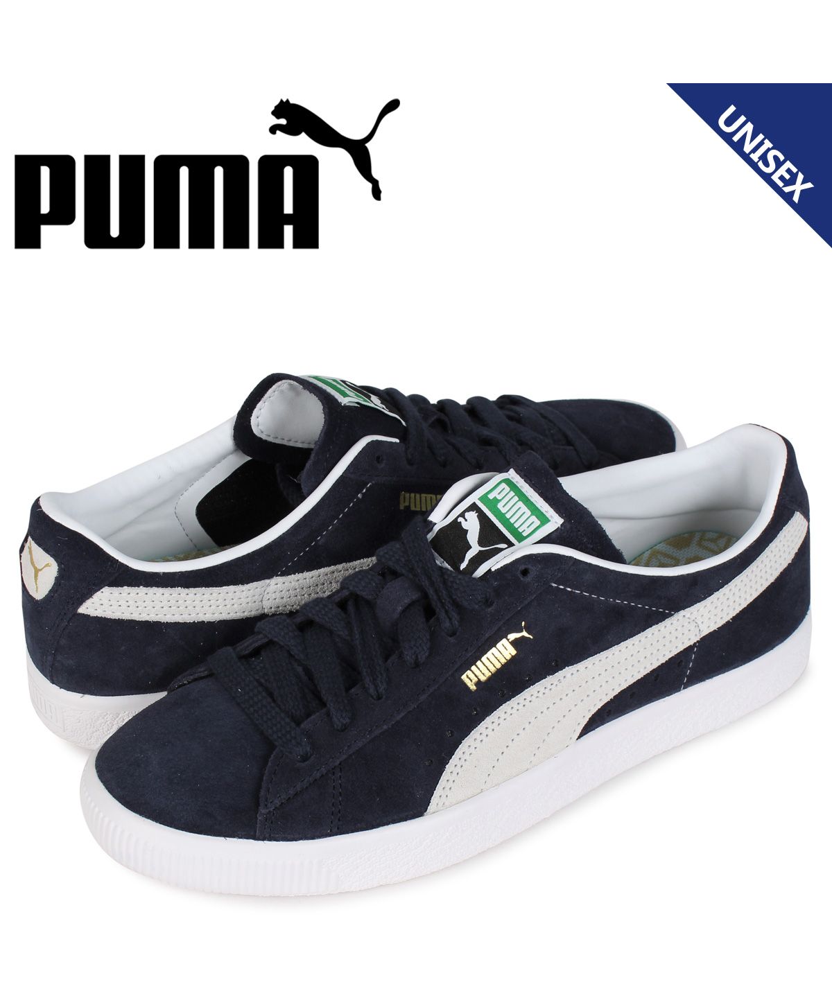 プーマ PUMA プーマ PUMA スウェード ヴィンテージ スニーカー メンズ レディース スエード SUEDE VINTAGE ネイビー  374921ー07(503845748) | PUMA(PUMA) - d fashion