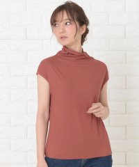 Lace Ladies/レースレディース Lace Ladies ハイネックフレンチスリーブ ソフト カットソー/503953809