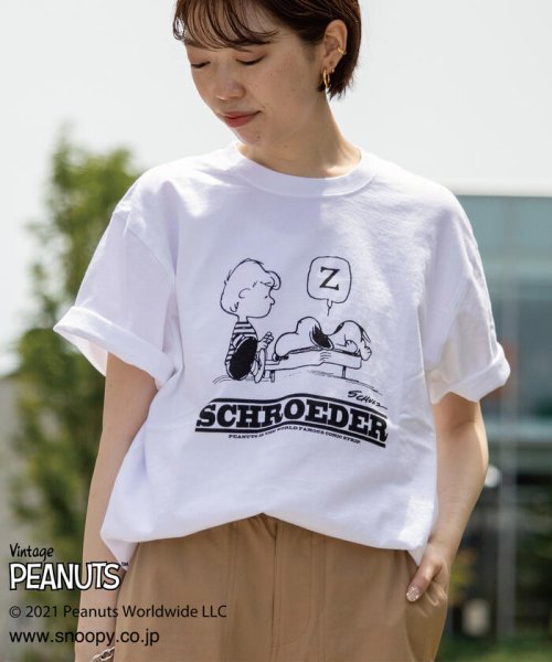 クーポン セール40 Off Peanuts ピーナッツ Snoopy Schroeder ヴィンテージ プリント ビッグシルエット Tシャツ ノーリーズグッドマン Nolley S Goodman D Fashion クーポン セール40 Off Peanuts ピーナッツ Snoopy Schroeder ヴィンテージ プリント ビッグシルエット Tシャツ ノーリーズグッドマン Nolley S Goodman D Fashion