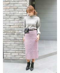 Rvate/アールベート Rvate ニット・セーター ニット セーター トップス タートルネック ハイネック 長袖 リブ ボトルネック パフスリーブ チュニック/503948738