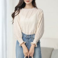 Amulet/アミュレット Amulet レースブラウス シンプル きれいめ カジュアル おしゃれ レディース 春/503958825