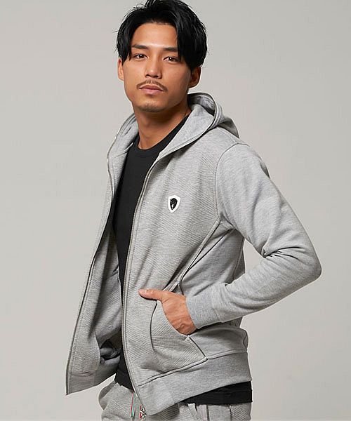 セール37 Off パーカー メンズ トップス ジップアップ ストレッチ 伸縮性 羽織 綿ポリ タイト キレイめ カジュアル 大人 上品 セットアップ可 イタリア ミラノ Viol ヴィオラ Viola D Fashion