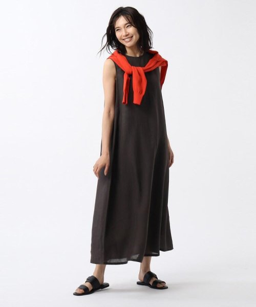 セール L 洗える ふんわり 麻ロングワンピース アンタイトル Untitled D Fashion セール L 洗える ふんわり 麻ロングワンピース アンタイトル Untitled D Fashion