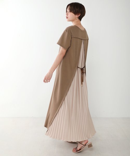セール 50 Off バックプリーツリボンワンピース ブージュルード Bou Jeloud D Fashion