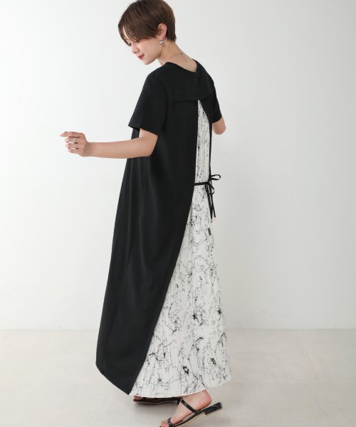 セール 50 Off バックプリーツリボンワンピース ブージュルード Bou Jeloud D Fashion