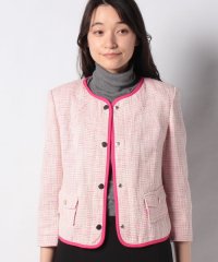 ノーカラージャケット ツイード のファッション通販 D Fashion
