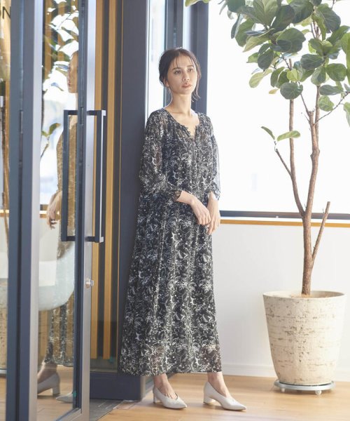 セール 70 Off 大草直子さんコラボ Own 4th Collection ボタニカルプリントワ ロートレ アモン Lautreamont D Fashion