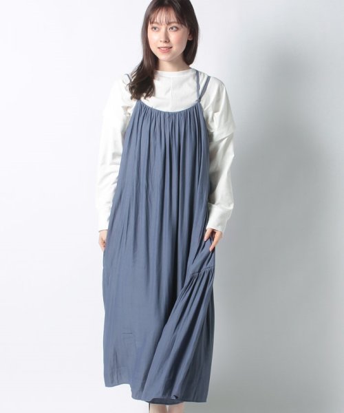セール Techichi ポリツイルティアードキャミワンピース テチチ Te Chichi D Fashion