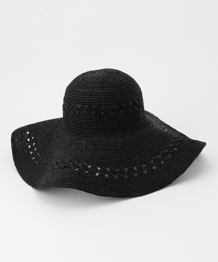 セール 30%OFF】MAISON N.H PARIS ラフィア ハット(503965238