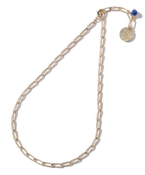 コインチャーム付きチェーンネックレス ランバン オン ブルー ジュエリー Lanvin En Bleu Jewelry D Fashion コインチャーム付きチェーンネックレス ランバン オン ブルー ジュエリー Lanvin En Bleu Jewelry D Fashion