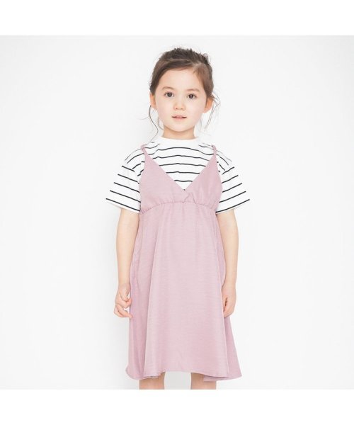 セール 重ね着風キャミワンピース ブランシェス Branshes D Fashion セール 重ね着風キャミワンピース ブランシェス Branshes D Fashion