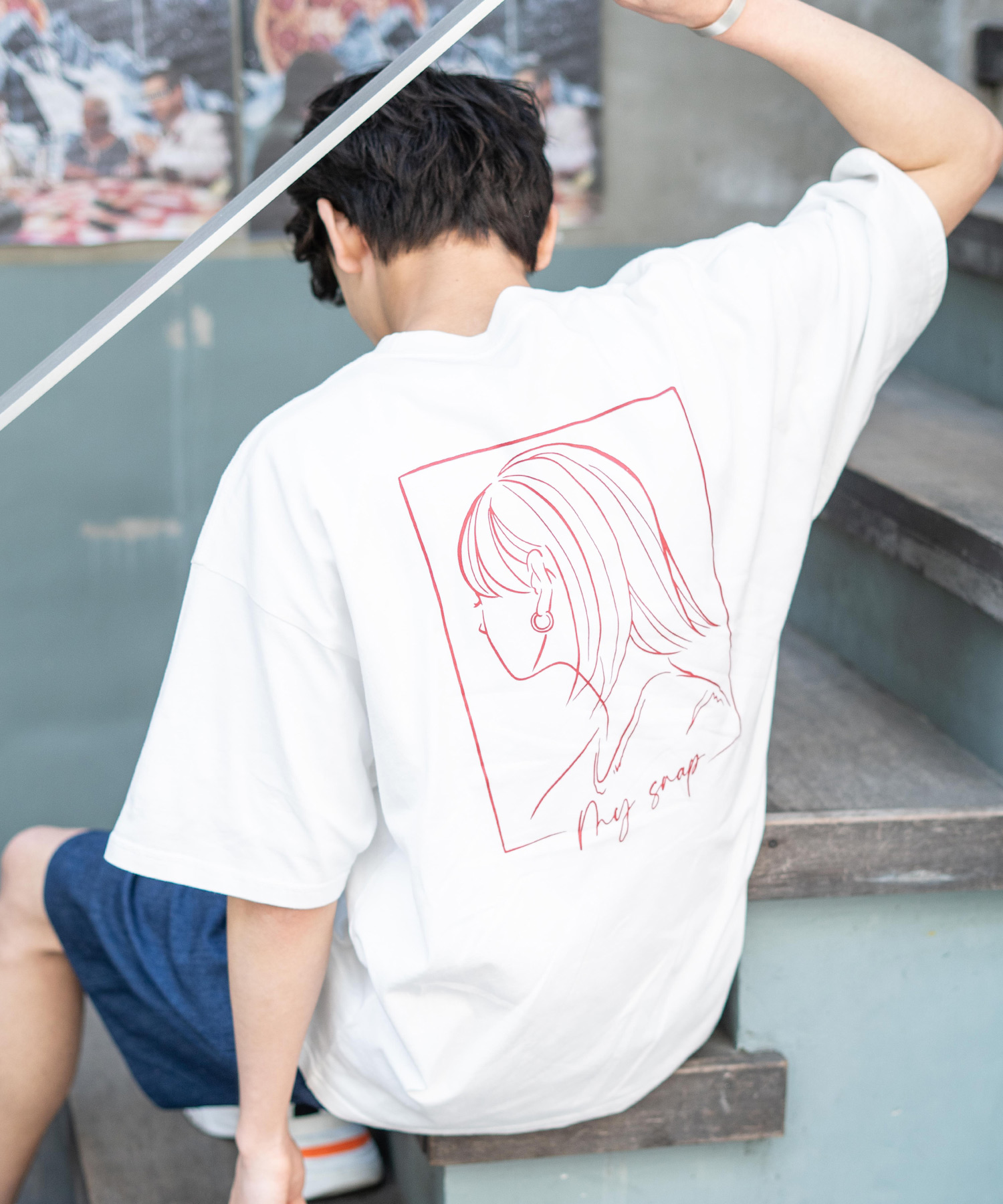 クーポン】ロッキーモンロー Rocky Monroe 半袖プリントT メンズ