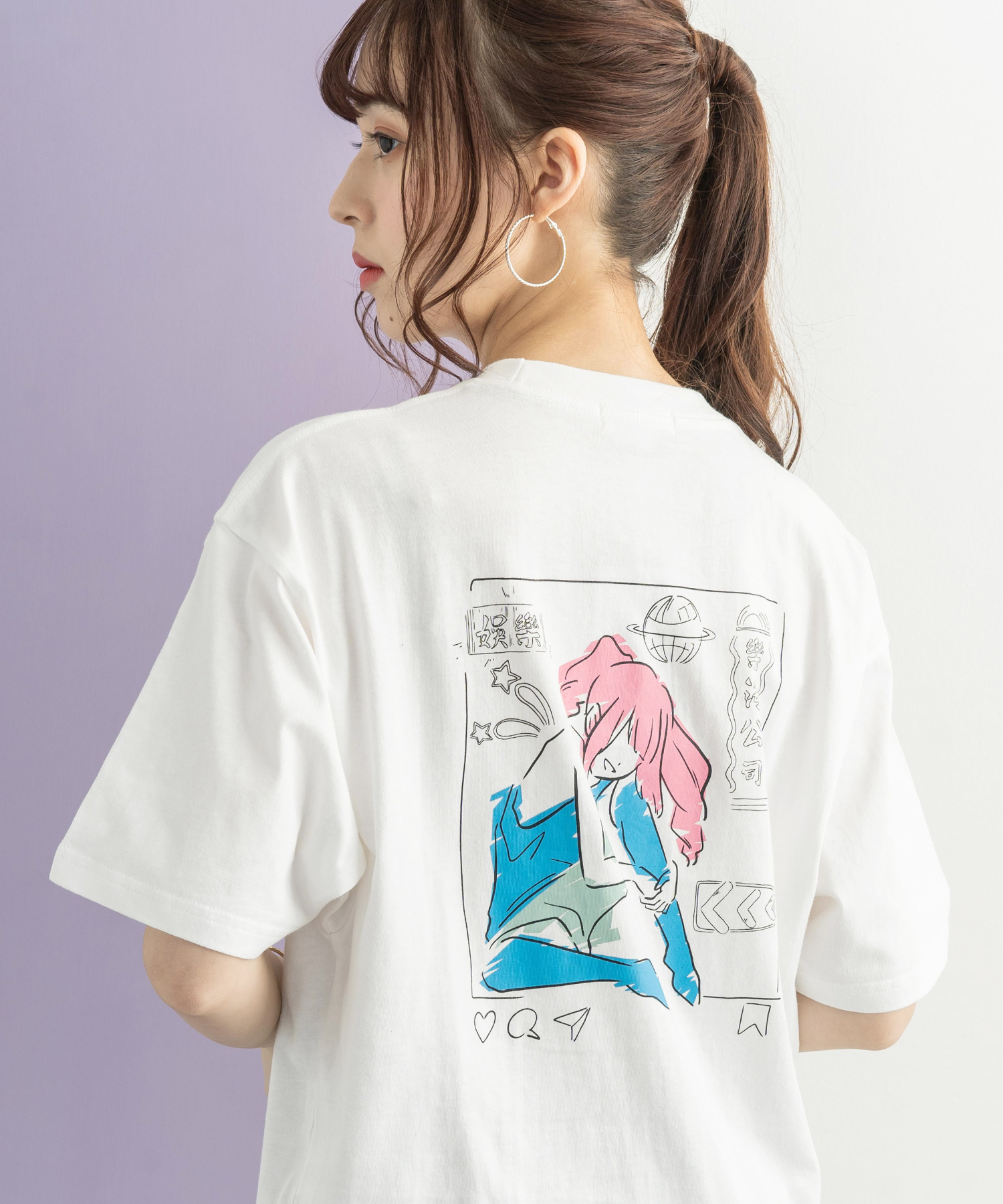 クーポン】半袖プリントT メンズ レディース ユニセックス Tシャツ