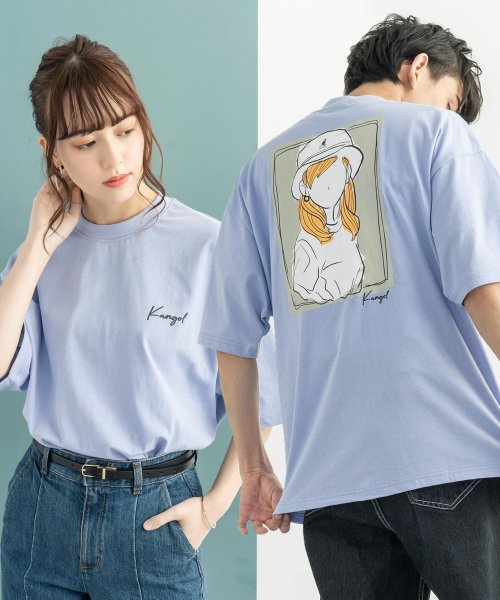 クーポン セール53 Off Kangol カンゴール プリントtシャツ メンズ レディース 半袖 カジュアル ストリート ブランド ビッグシルエット コットン ギフト 限定 ペアルック お ロッキーモンロー Rocky Monroe D Fashion