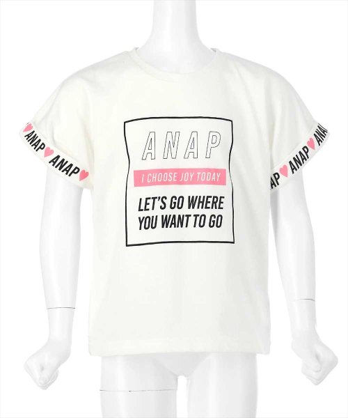 セール 袖ロールアップドルマンtシャツ アナップキッズ Anap Kids D Fashion